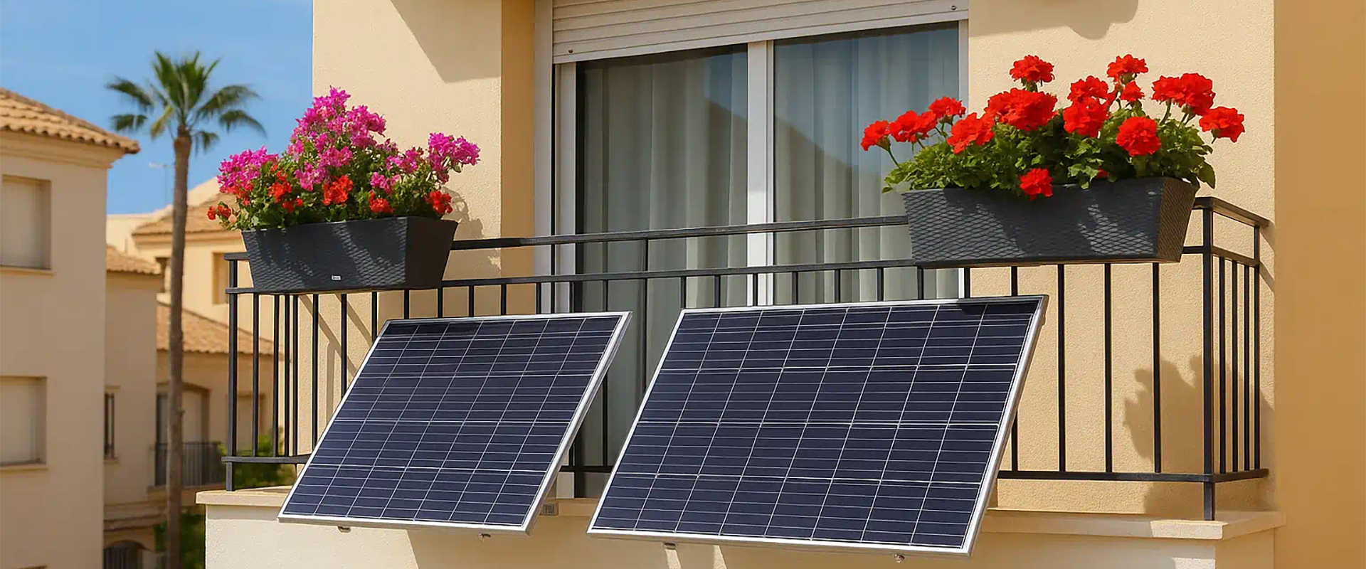 Mallorca Balkonkraftwerk Montage und Installation